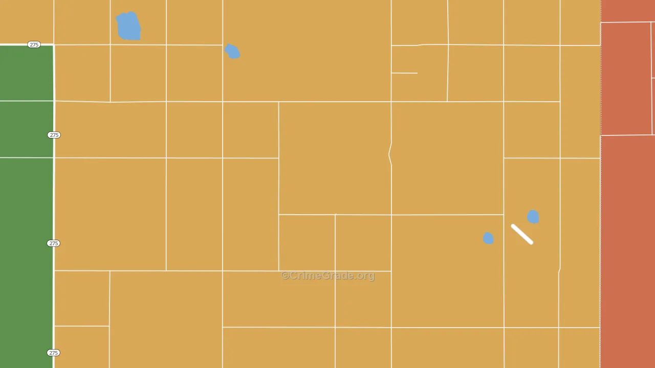 Bellview, NM Map of Assault Rates
