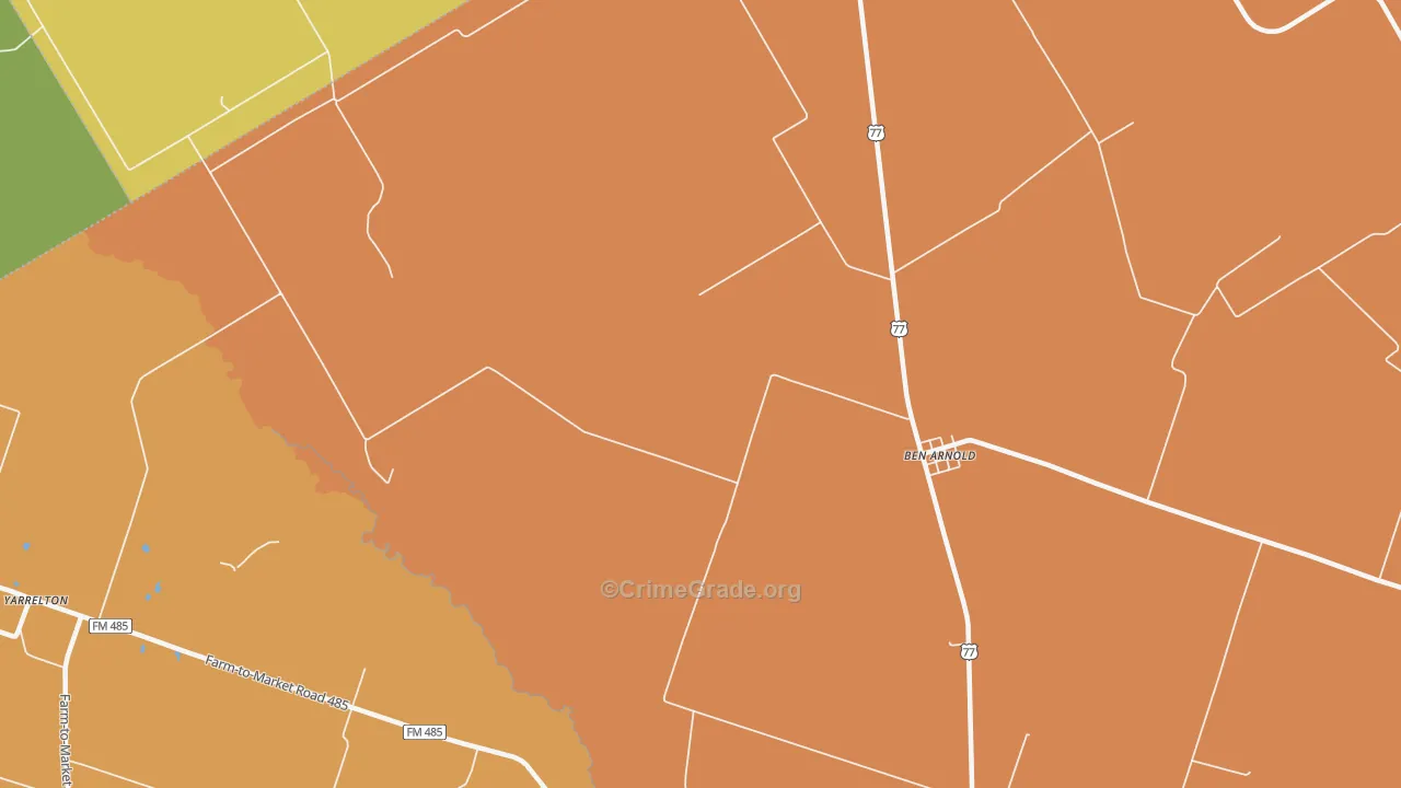 Ben Arnold, TX Map of Assault Rates