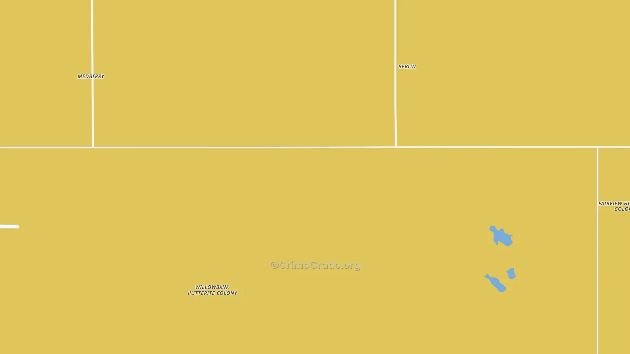 Berlin, ND Map of Assault Rates
