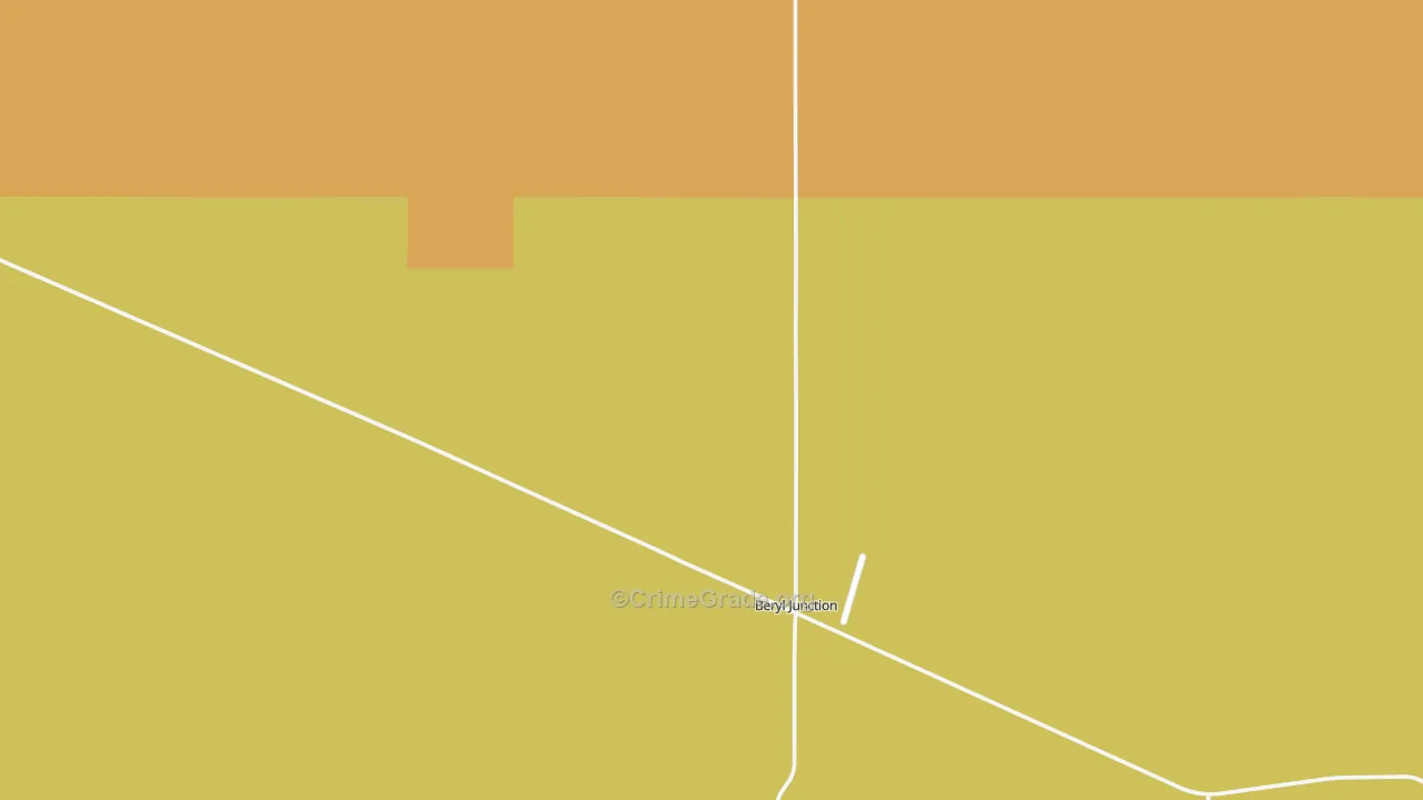 Beryl, UT Map of Assault Rates