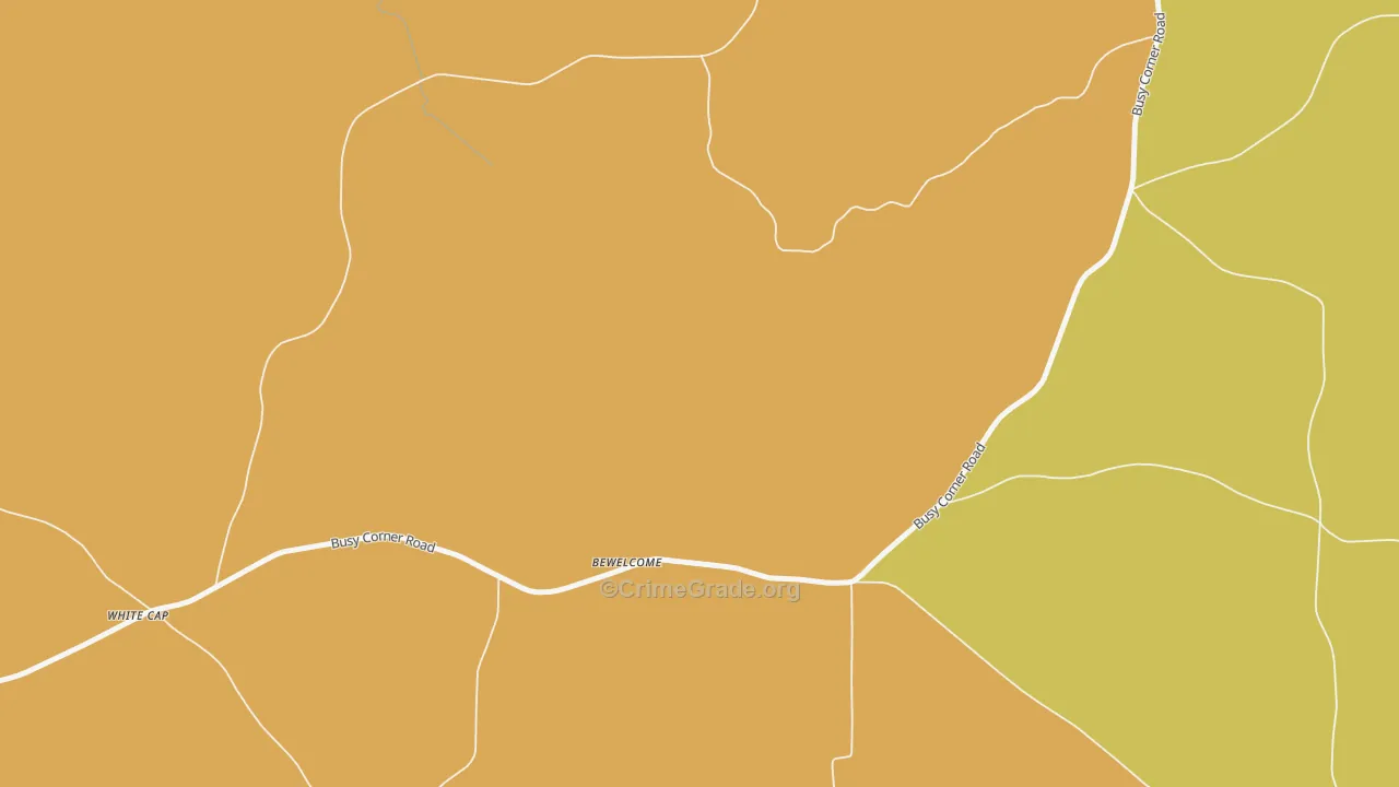 Bewelcome, MS Map of Assault Rates