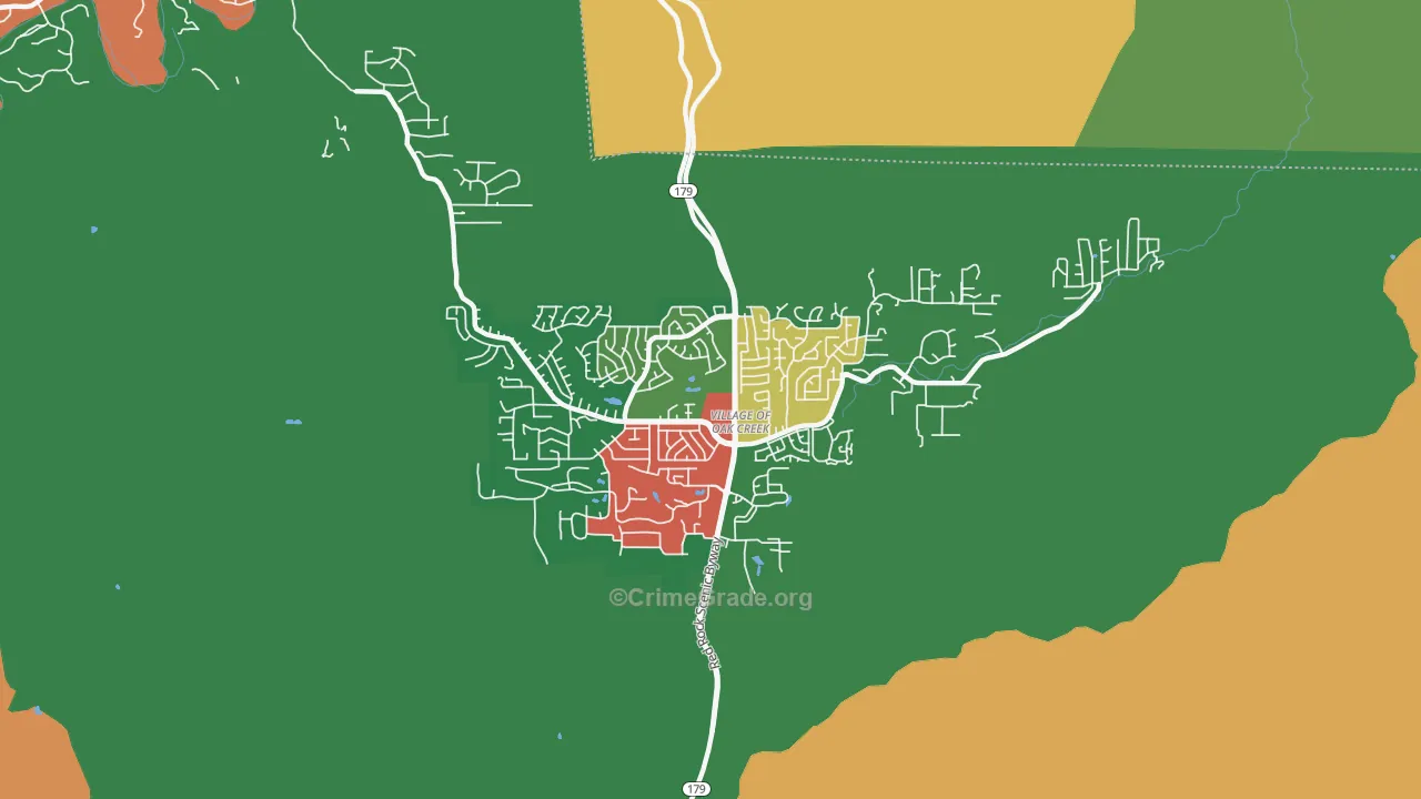 Big Park, AZ Map of Assault Rates