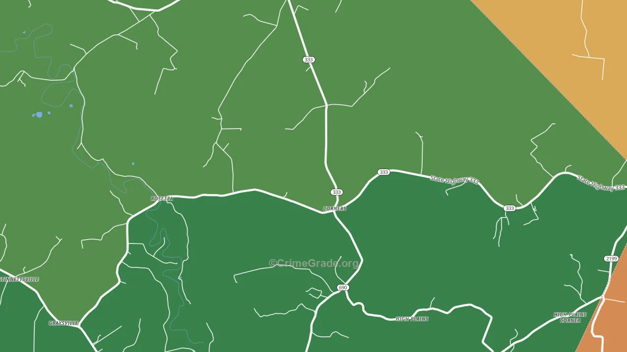 Big Spring, KY Map of Assault Rates