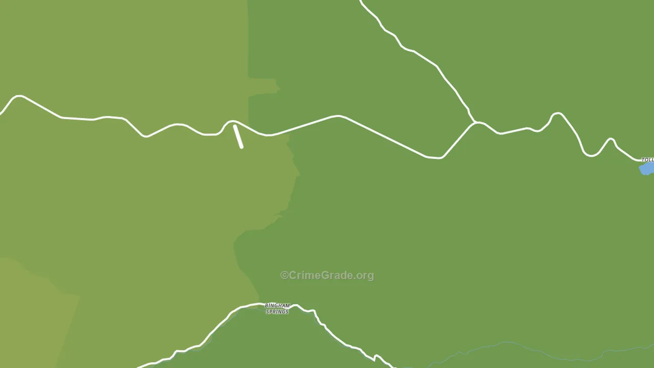 Bingham Springs, OR Map of Assault Rates