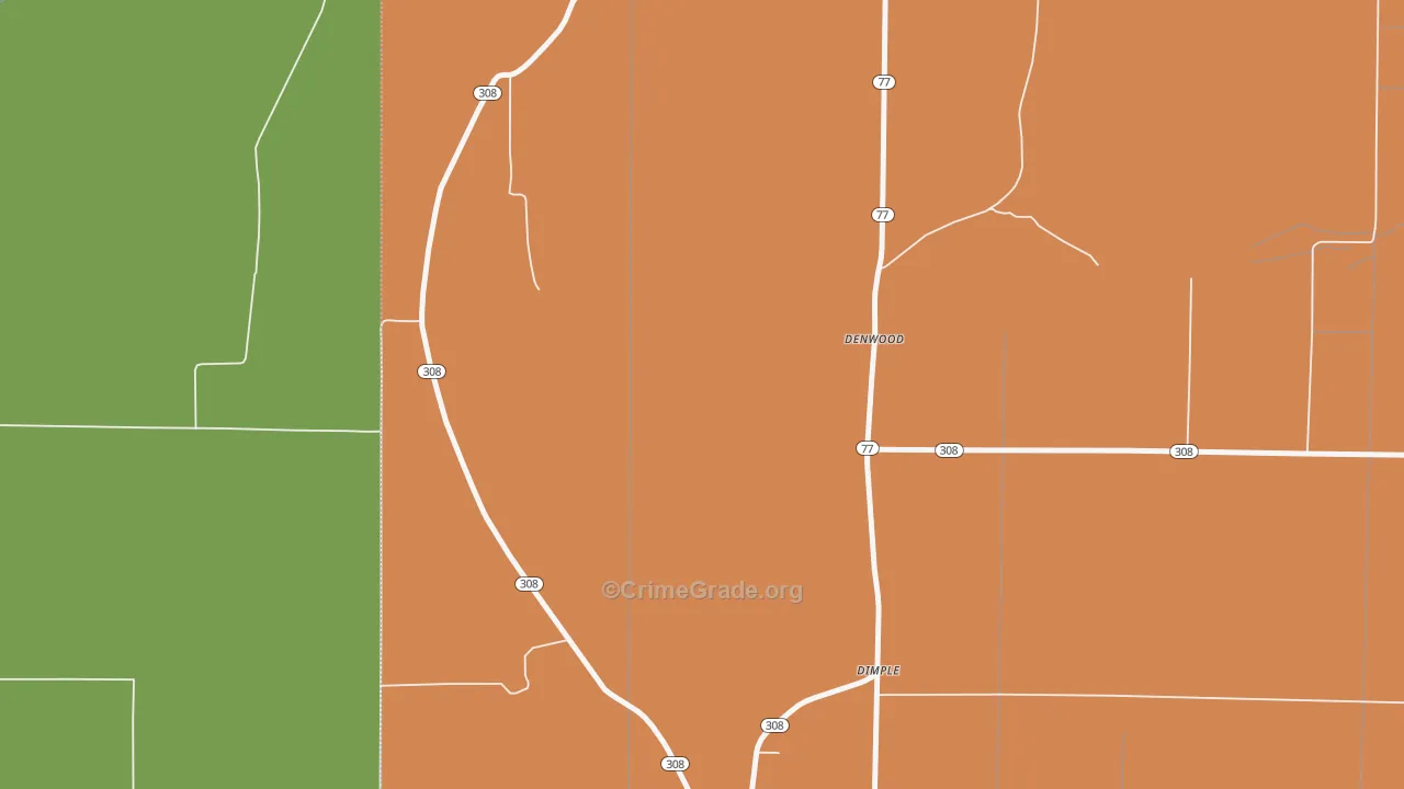 Birdsong, AR Map of Assault Rates
