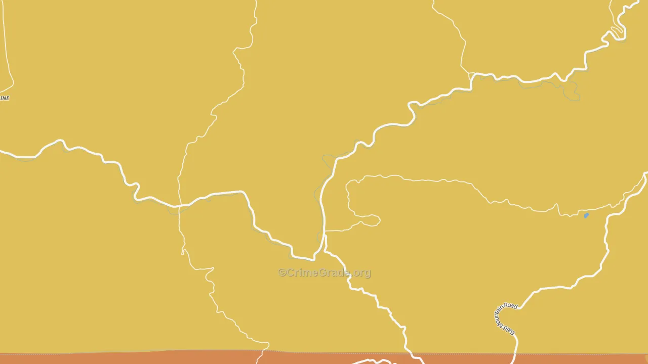 Blaine, OR Map of Assault Rates