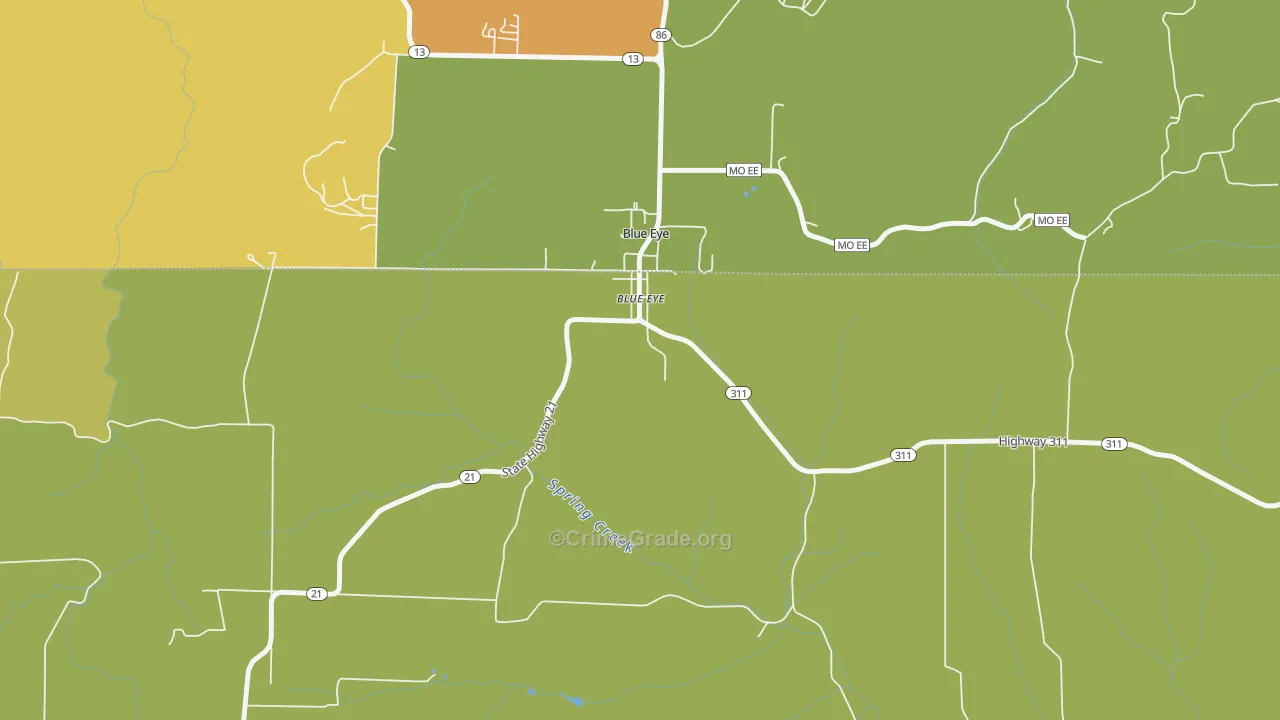 Blue Eye, AR Map of Assault Rates
