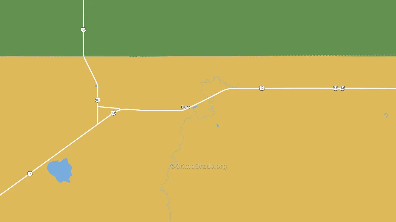 Blunt, SD Map of Assault Rates