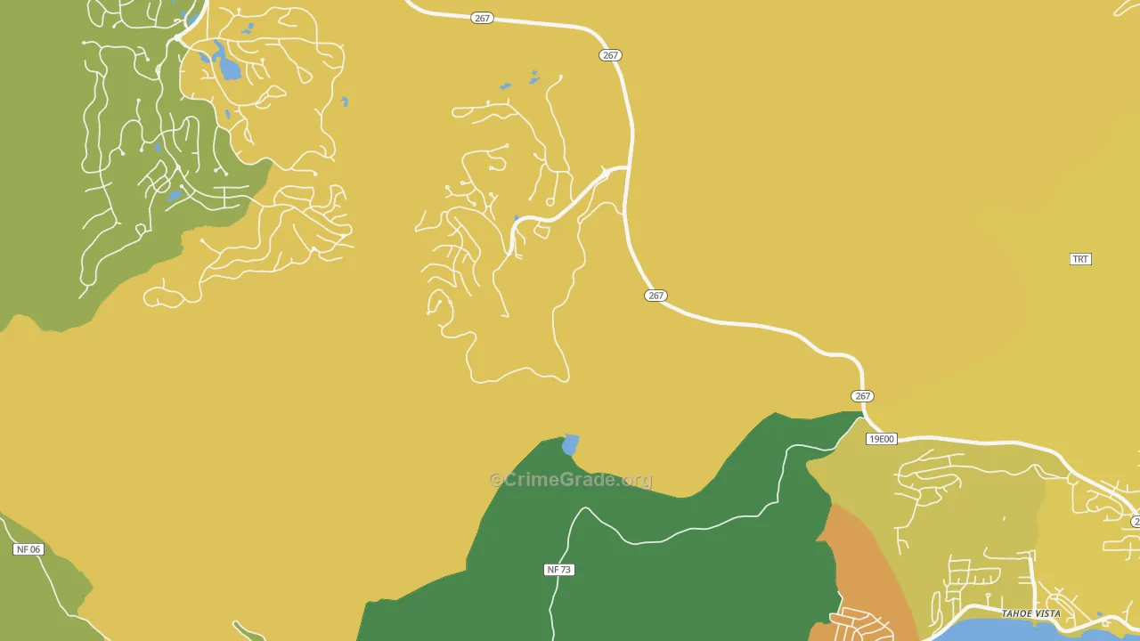 Bowman, CA Map of Assault Rates