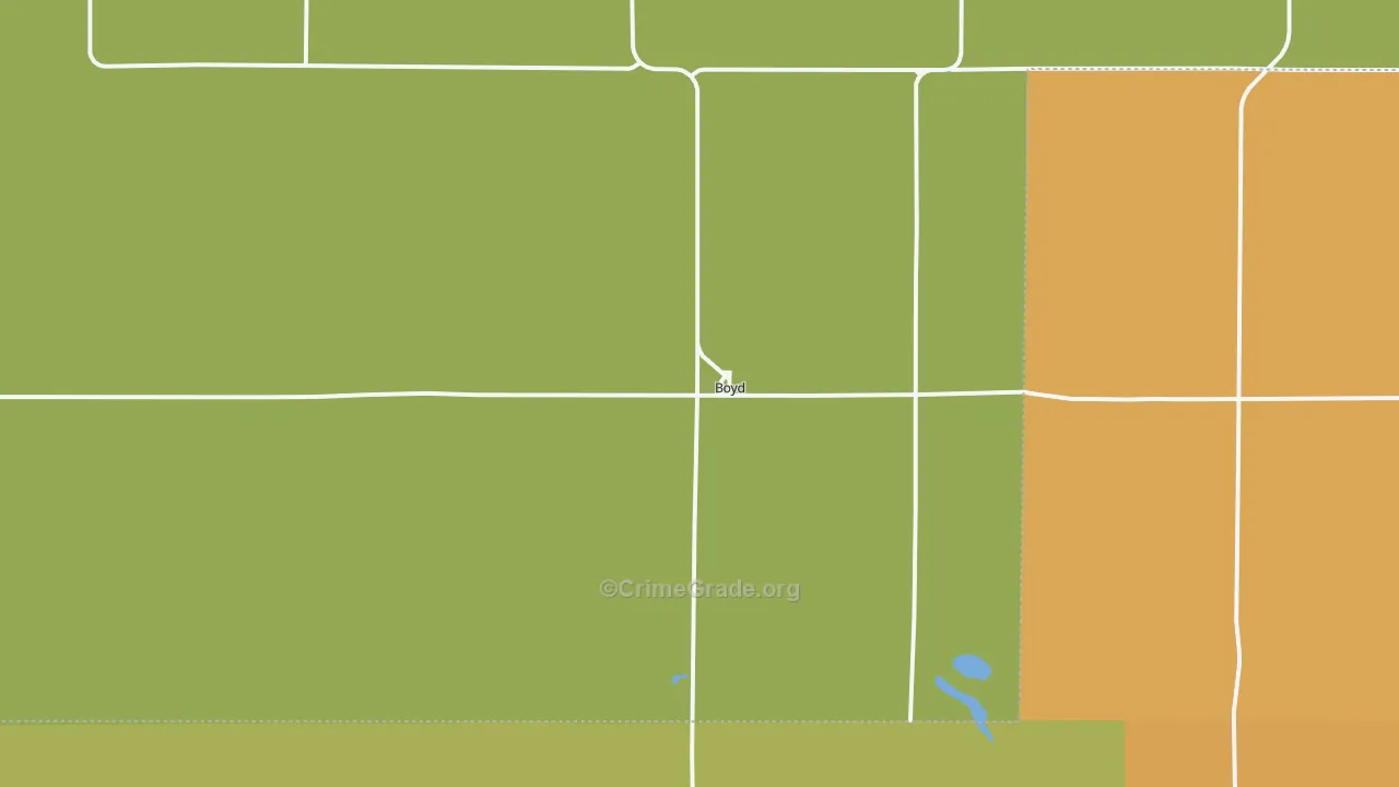 Boyd, MN Map of Assault Rates