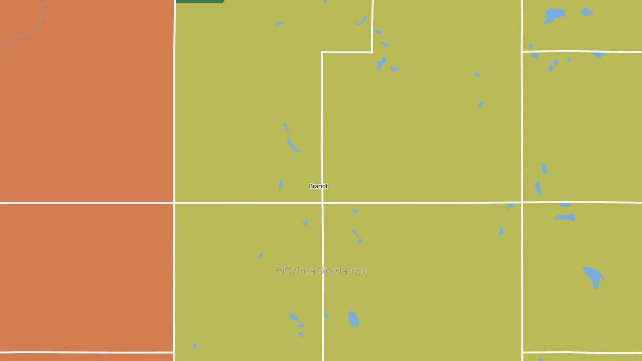 Brandt, SD Map of Assault Rates