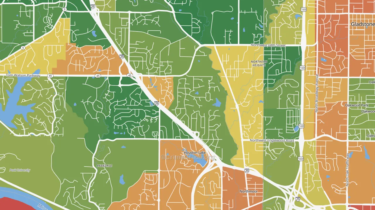 Breen Hills, Kansas City, MO Map of Assault Rates