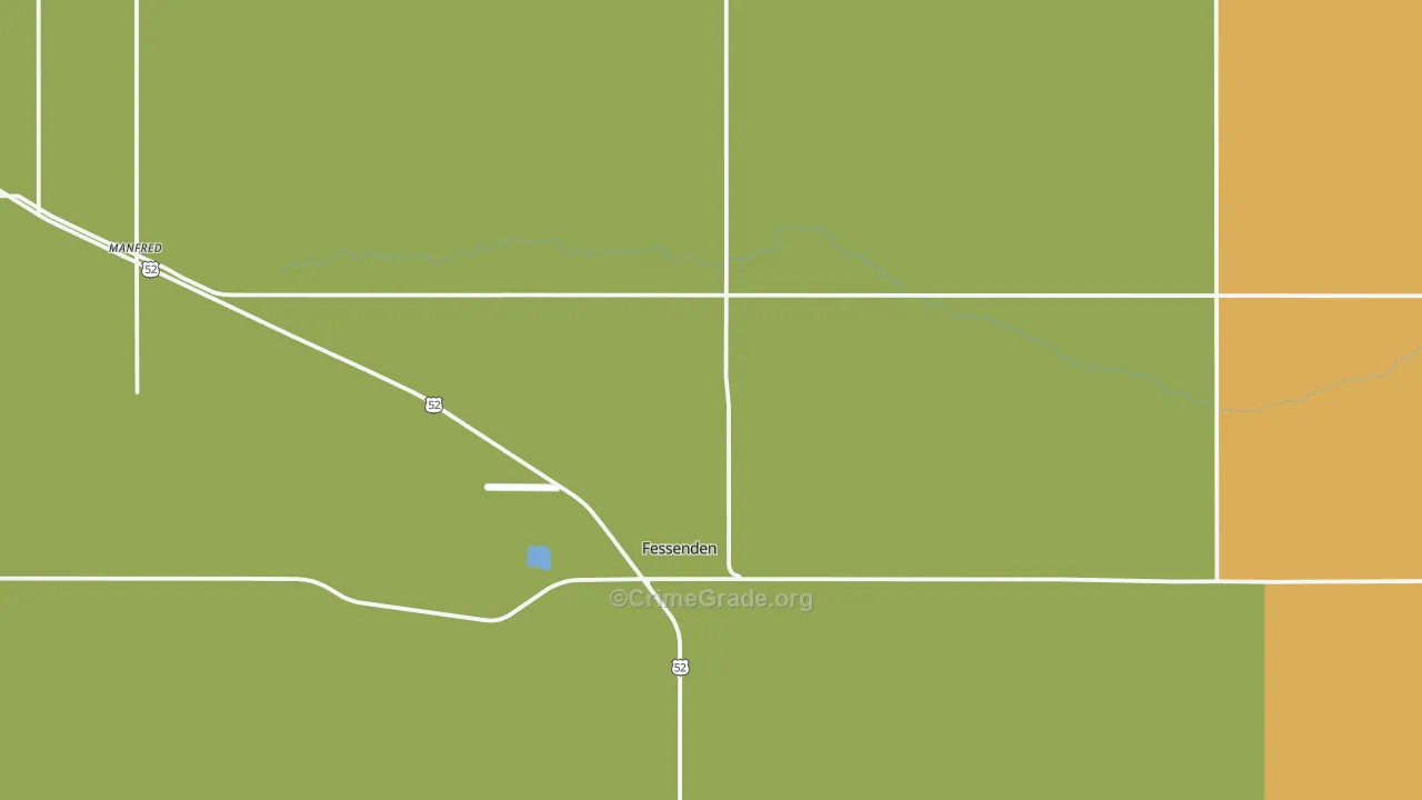 Bremen, ND Map of Assault Rates
