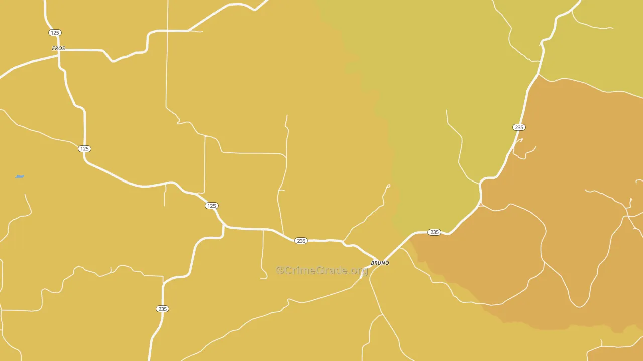 Bruno, AR Map of Assault Rates