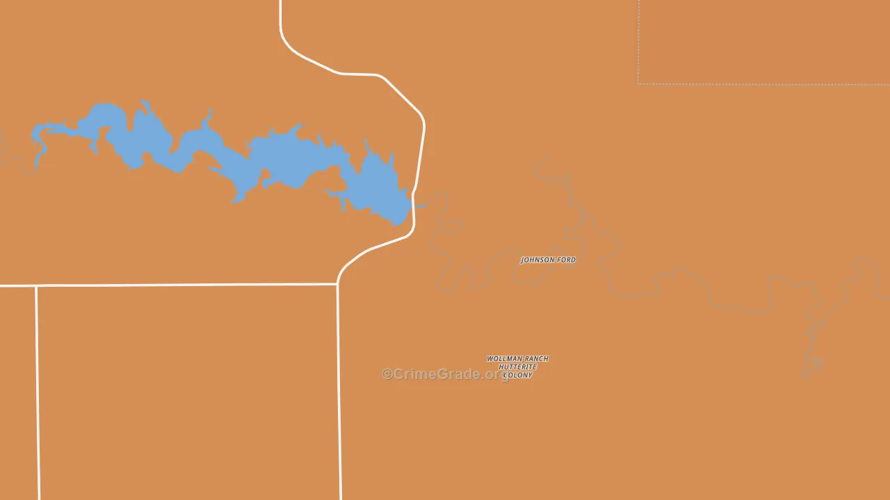 Buckskin, ND Map of Assault Rates