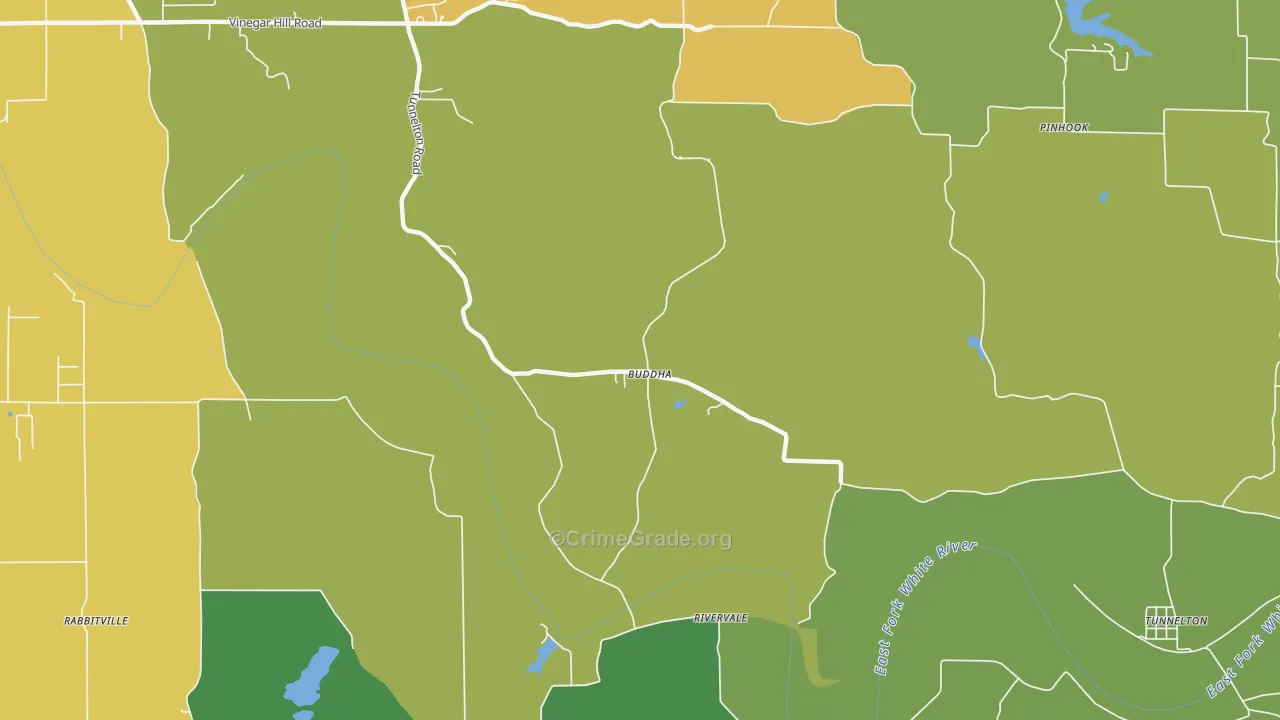 Buddha, IN Map of Assault Rates
