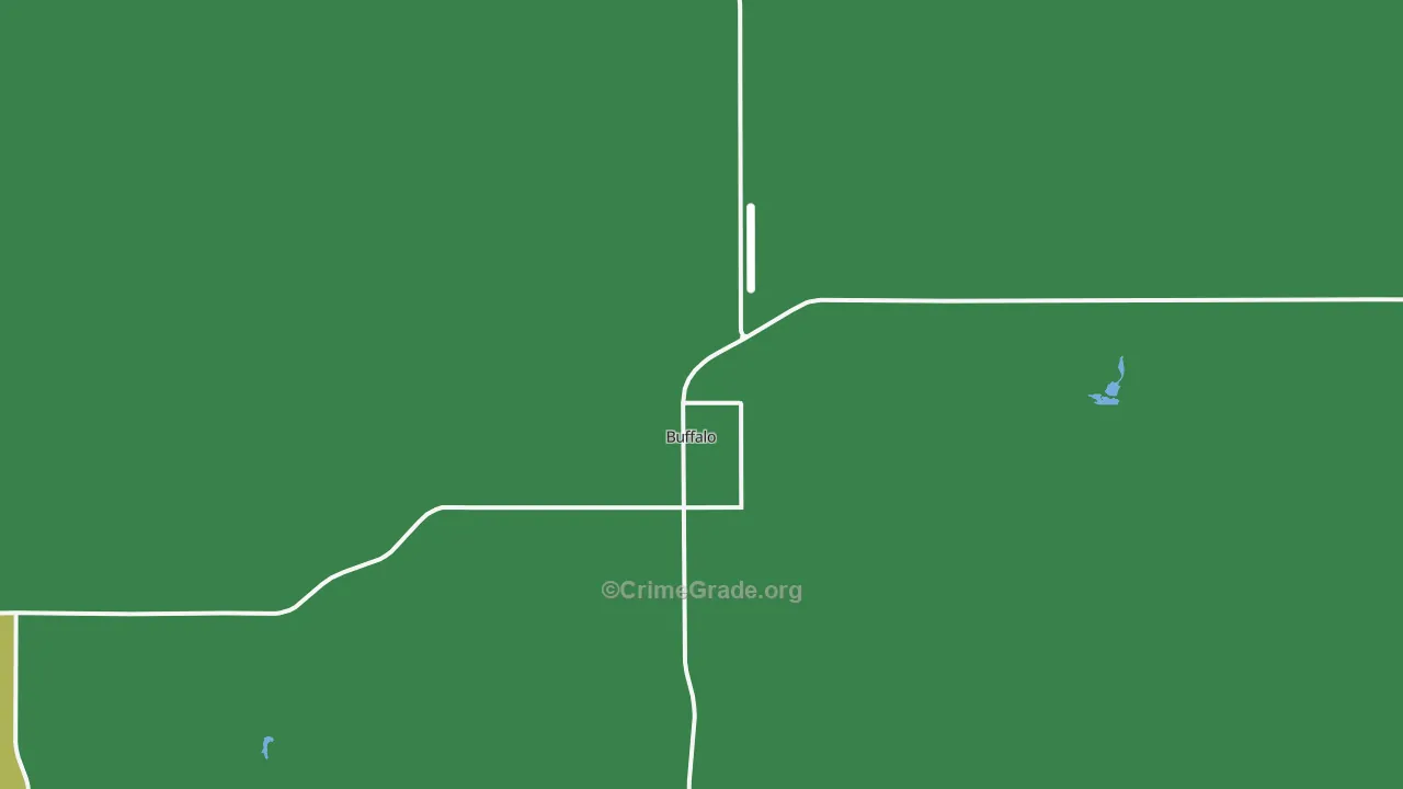 Buffalo, OK Map of Assault Rates