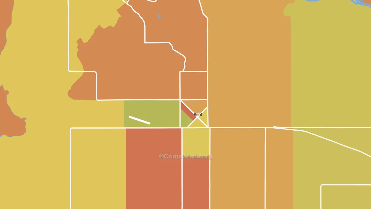 Buhl, ID Map of Assault Rates