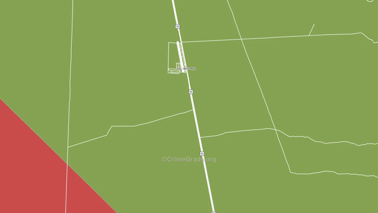Cal Nev Ari, NV Map of Assault Rates
