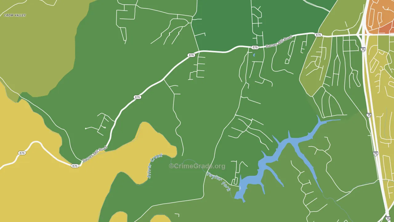 Caleast, KY Map of Assault Rates