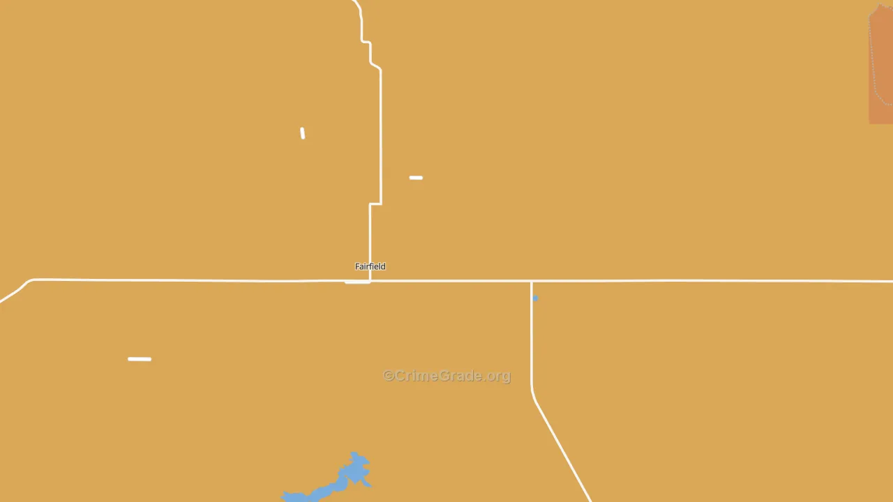 Camas County, ID Map of Assault Rates