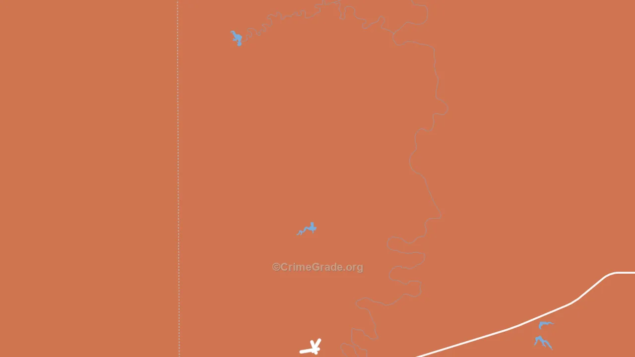 Camp Crook, SD Map of Assault Rates