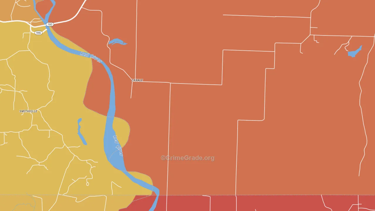 Canale, AR Map of Assault Rates