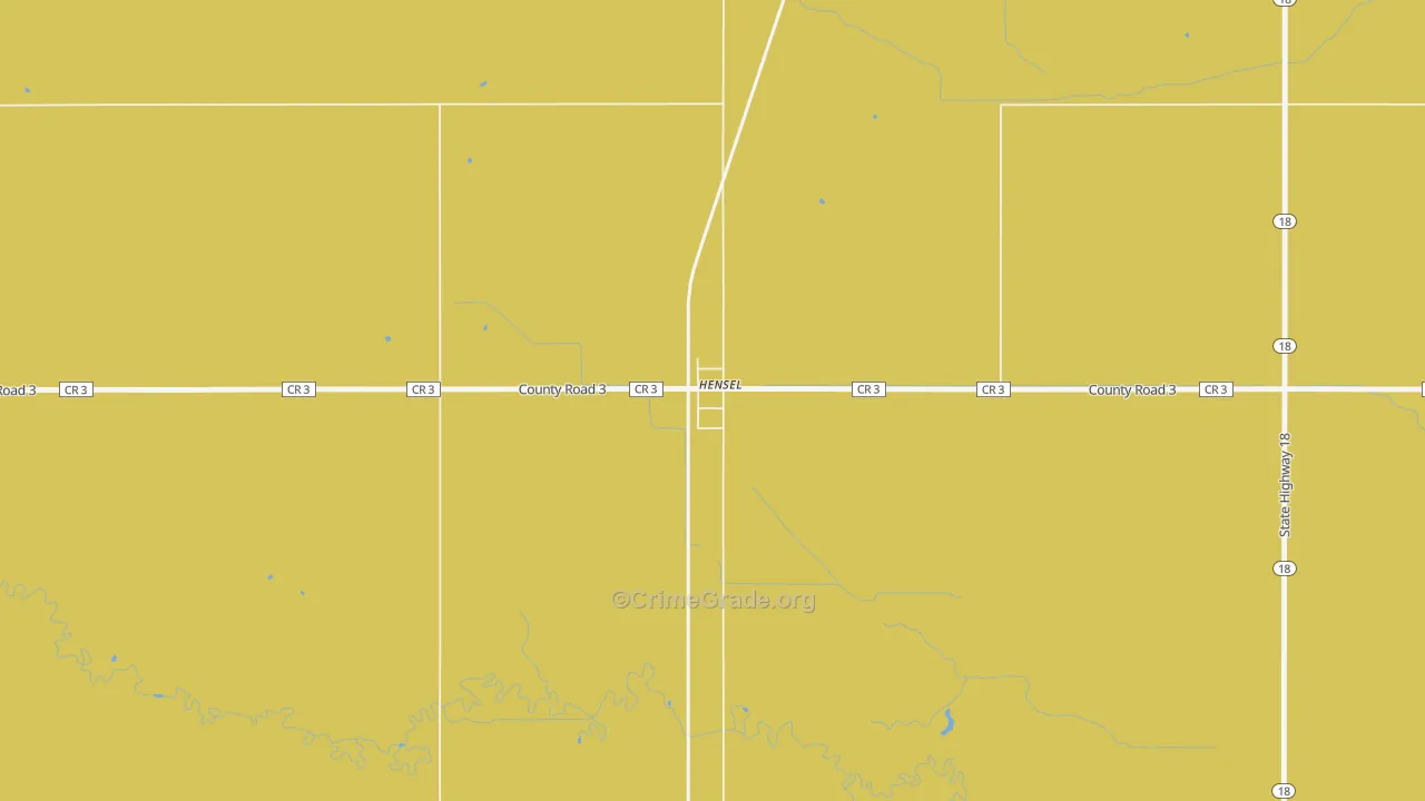 Canton City, ND Map of Assault Rates