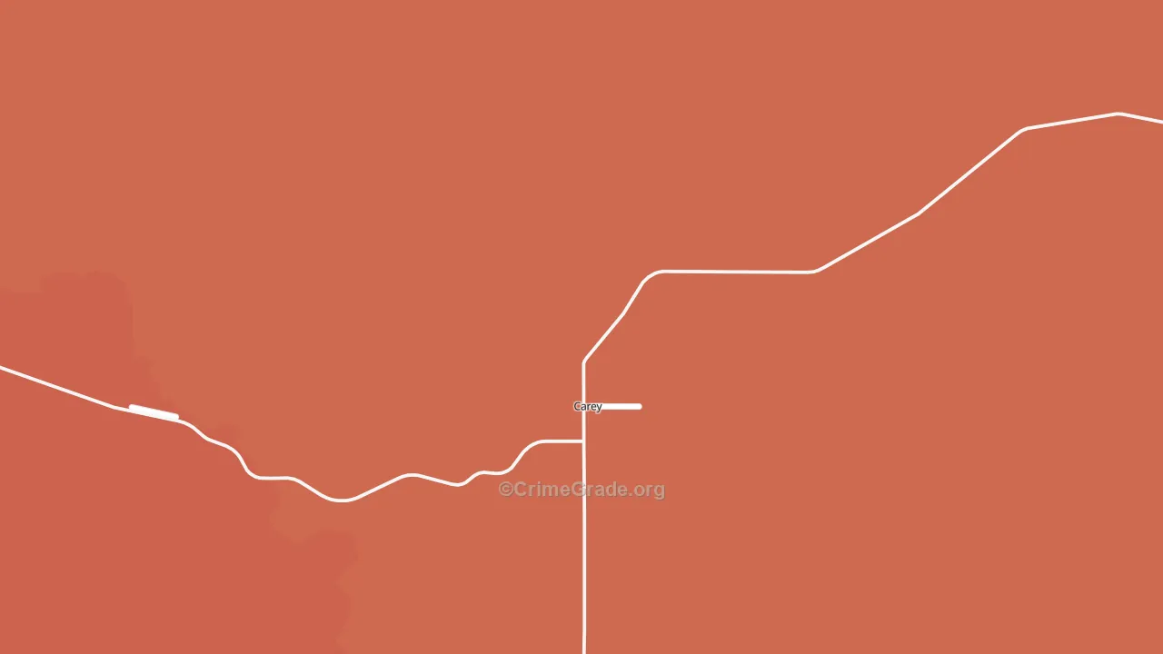 Carey, ID Map of Assault Rates