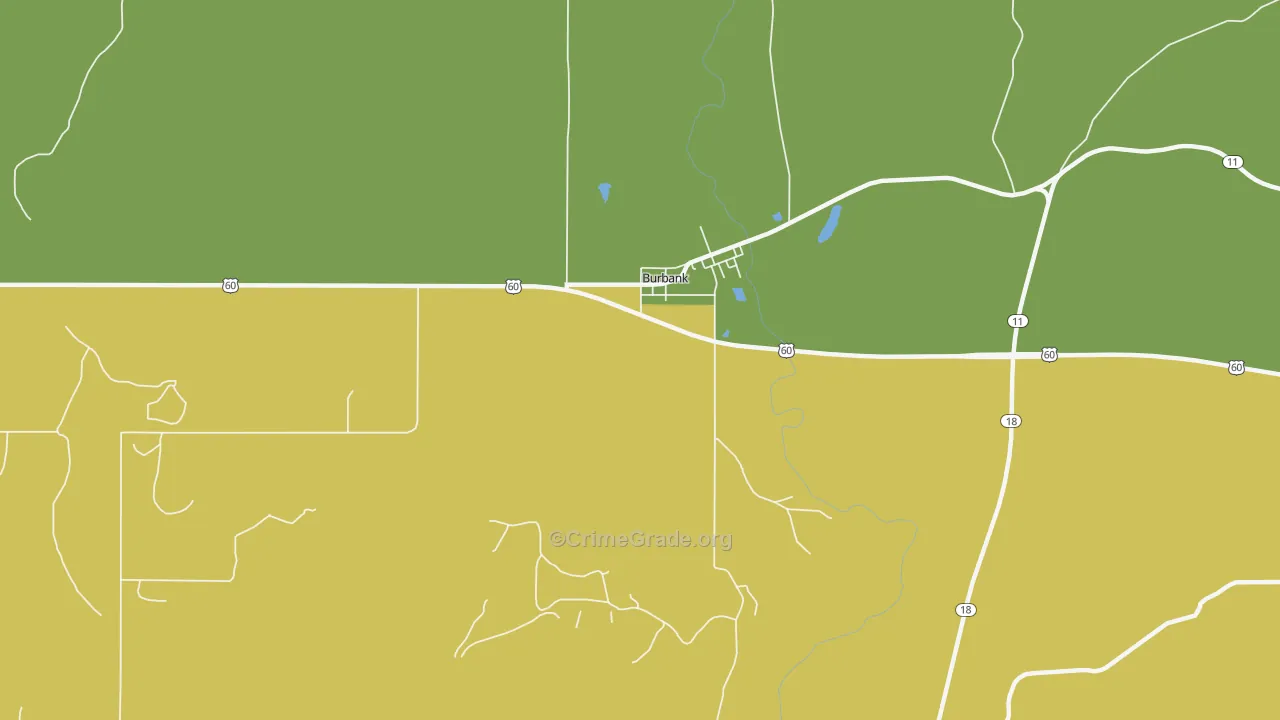 Carter Nine, OK Map of Assault Rates
