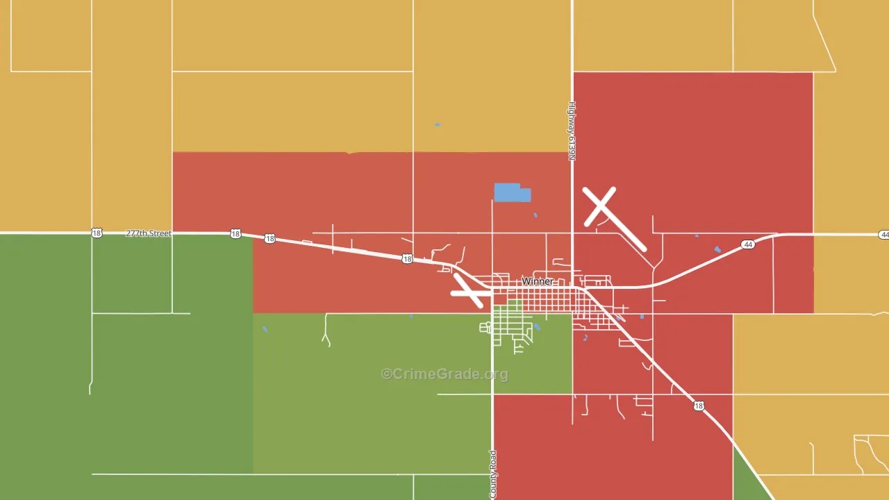 Carter, SD Map of Assault Rates