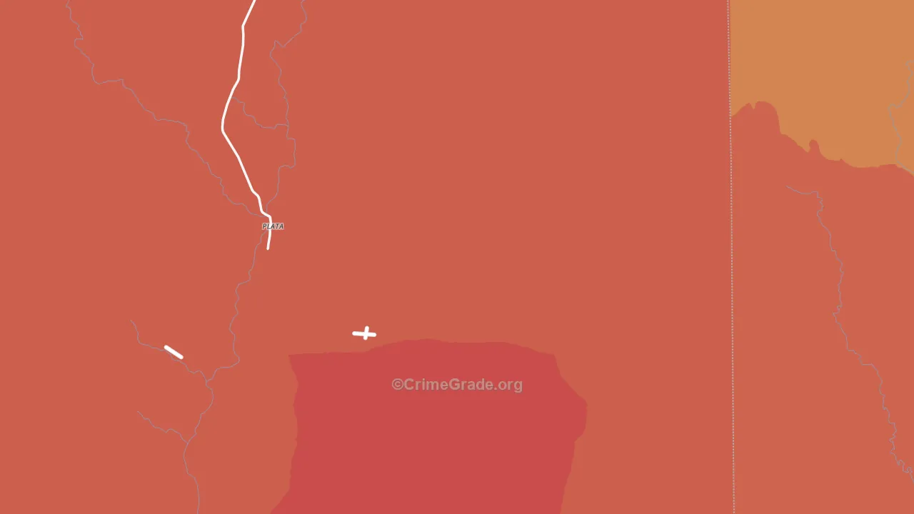 Casa Piedra, TX Map of Assault Rates