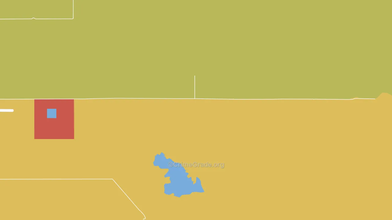 Cedarvale, NM Map of Assault Rates