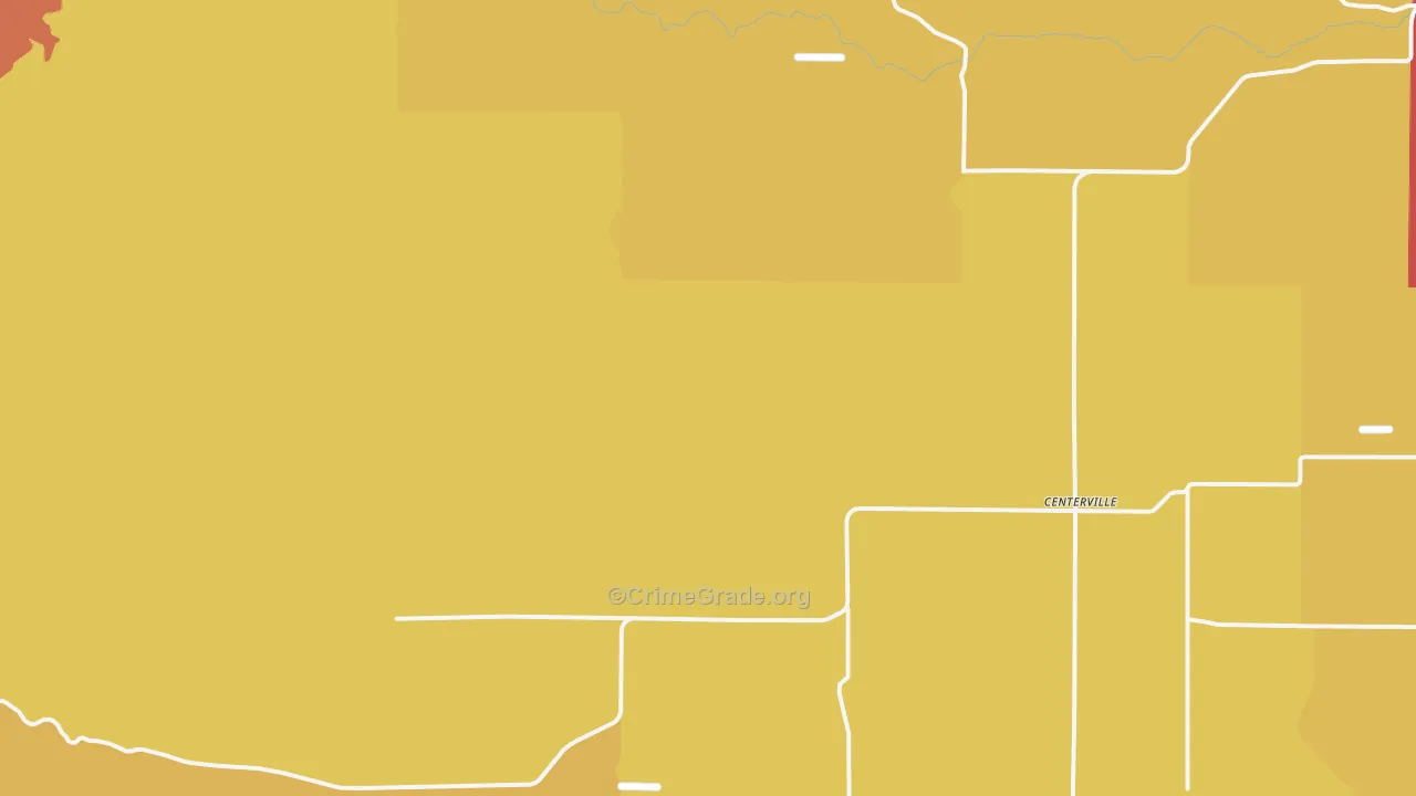 Centerville, WA Map of Assault Rates