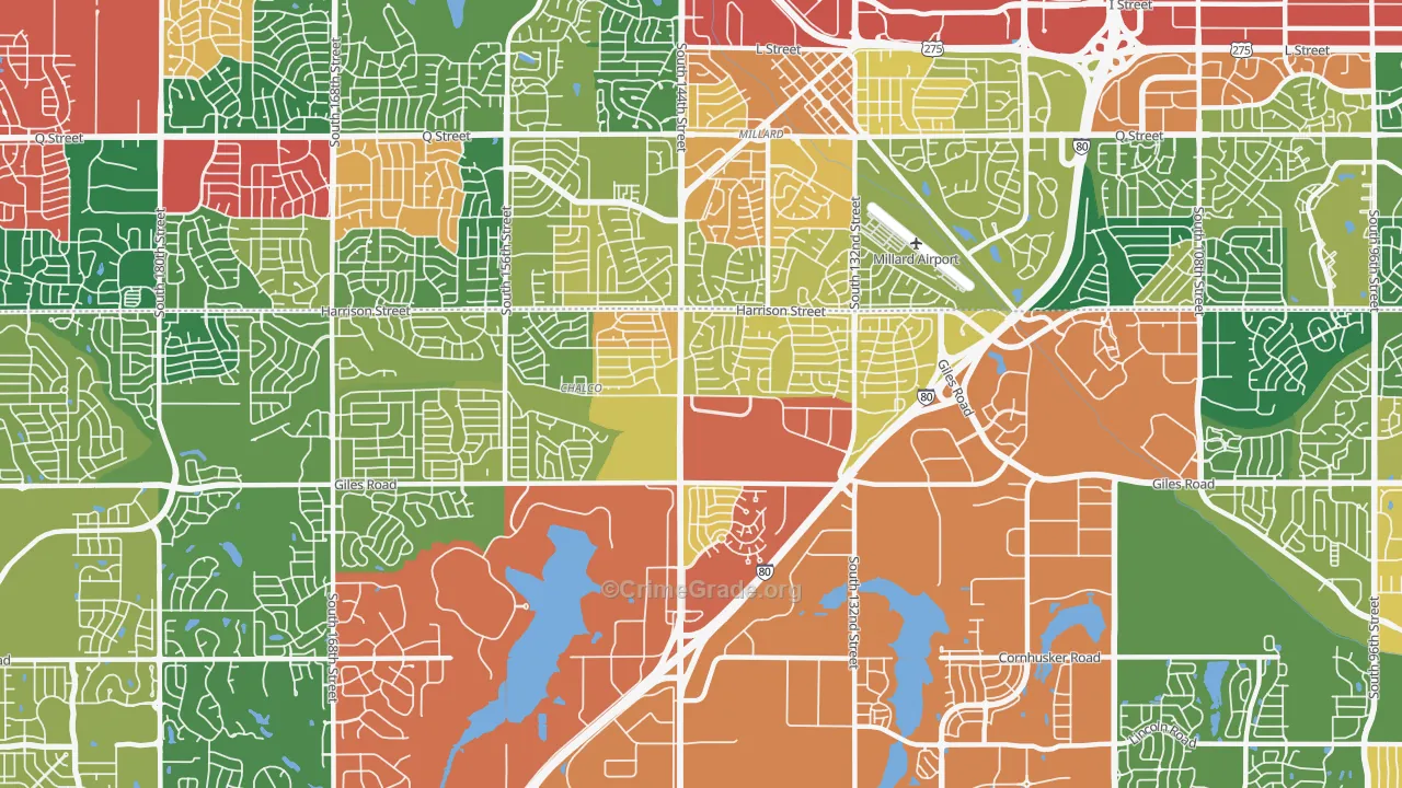 Chalco, NE Map of Assault Rates