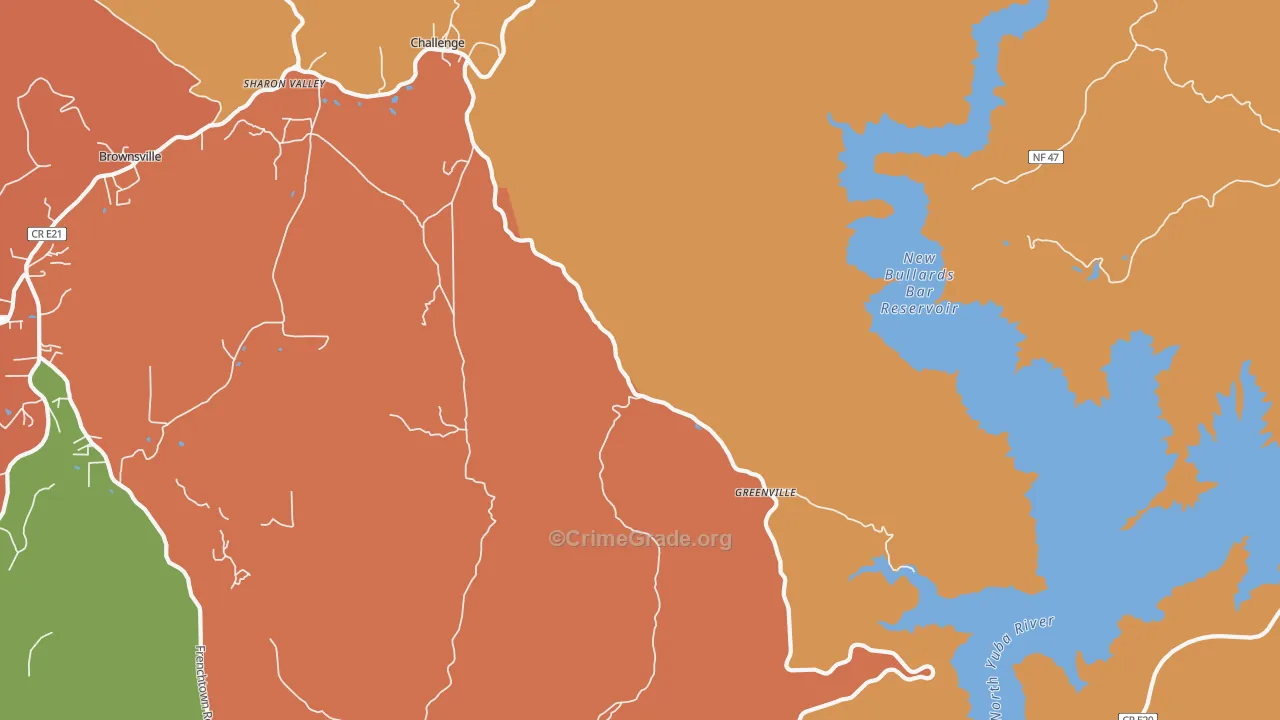 Challenge, CA Map of Assault Rates