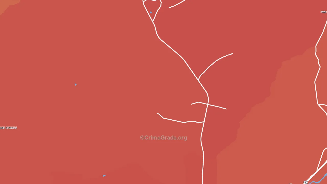 Chambers, AZ Map of Assault Rates