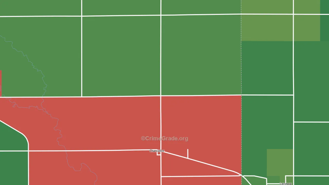 Chancellor, SD Map of Assault Rates