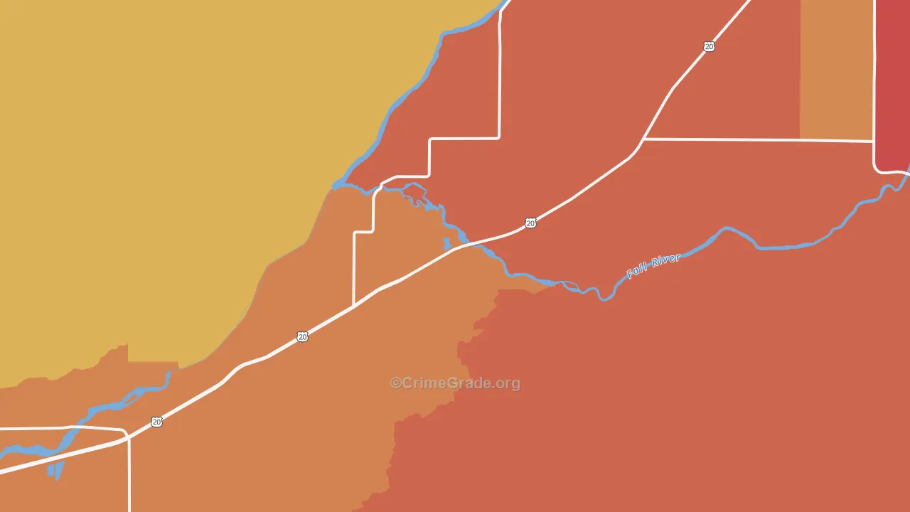 Chester, ID Map of Assault Rates