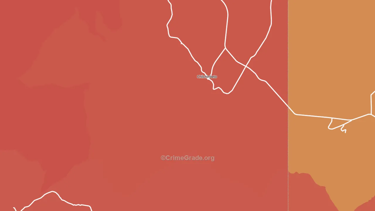 Chilchinbito, AZ Map of Assault Rates