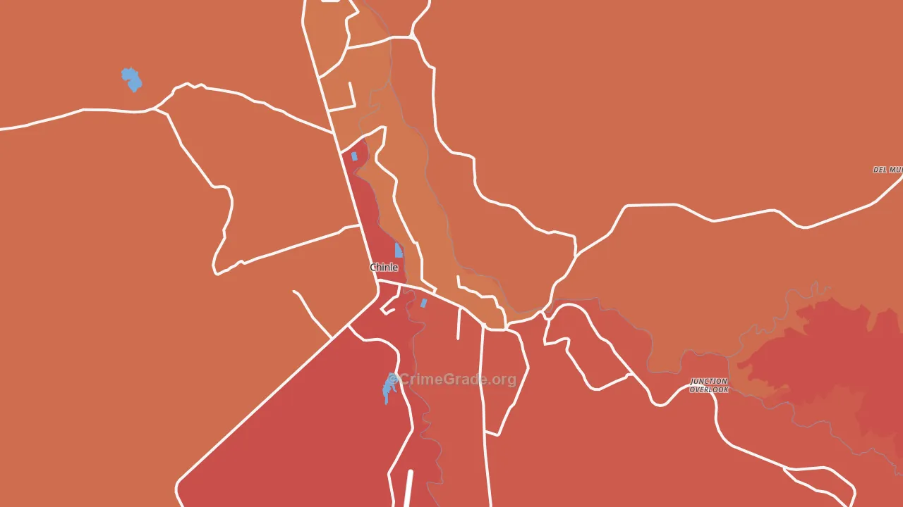Chinle, AZ Map of Assault Rates