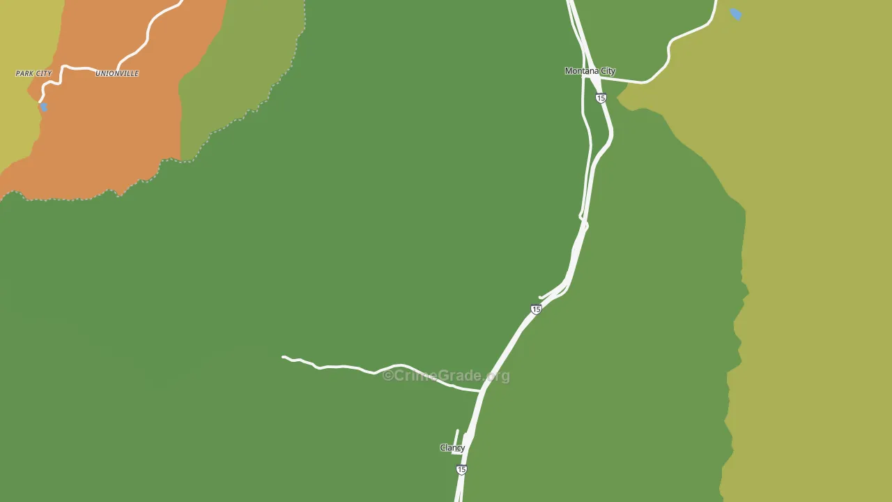 Clancy, MT Map of Assault Rates