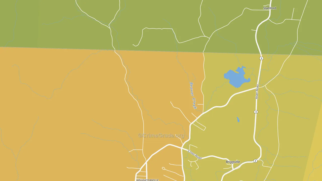 Clarksburg, MA Map of Assault Rates