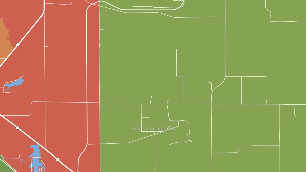 Clarmin, IL Map of Assault Rates