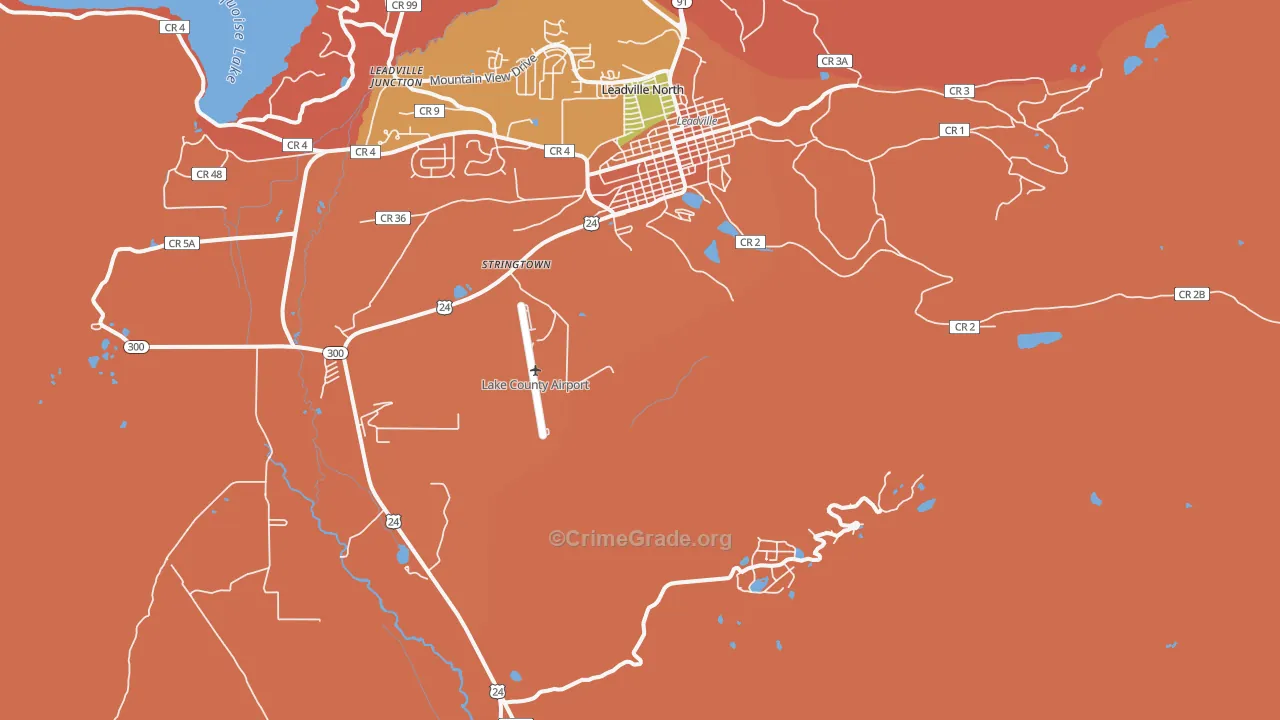 Climax, CO Map of Assault Rates