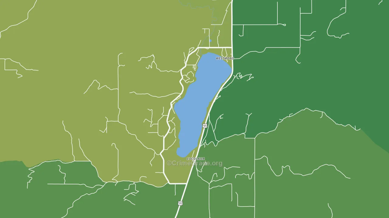 Cocolalla, ID Map of Assault Rates