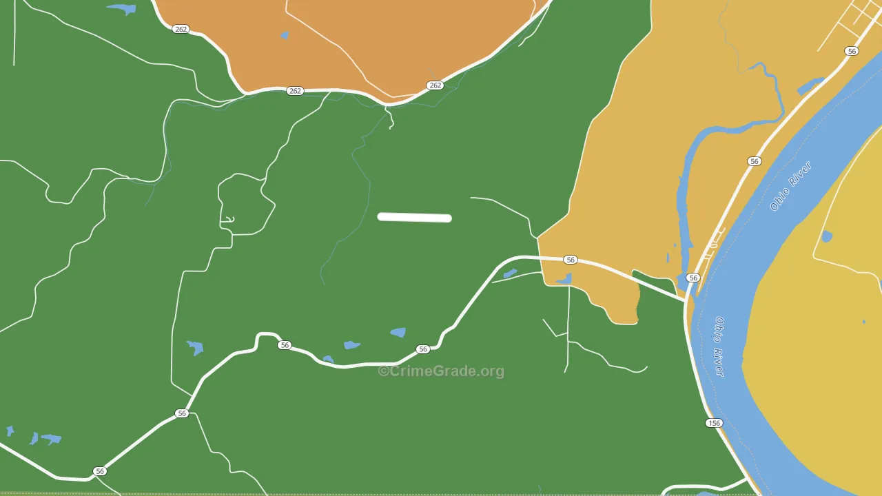 Cofield Corner, IN Map of Assault Rates