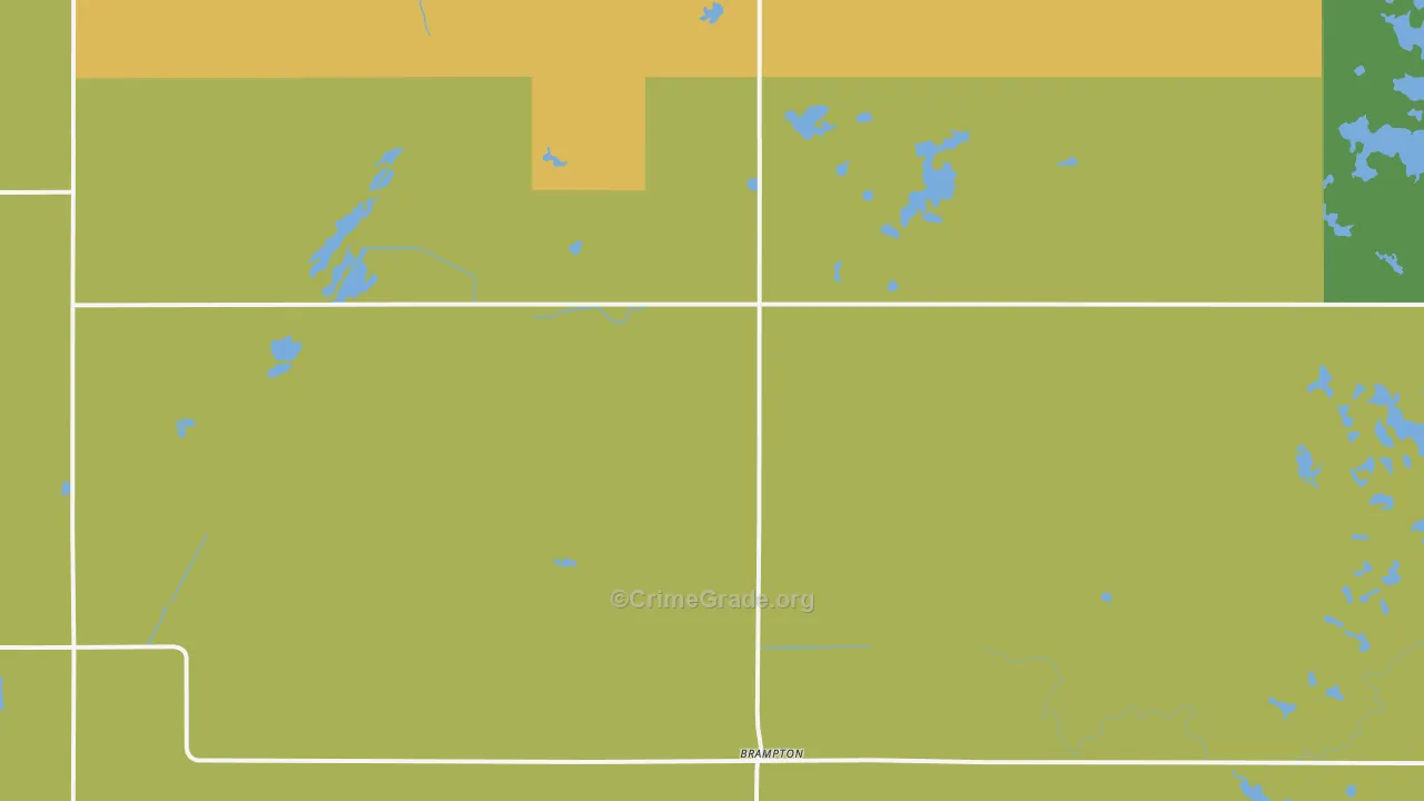 Cogswell, ND Map of Assault Rates