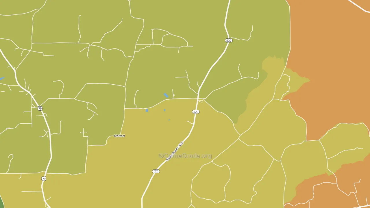 Colquitt, LA Map of Assault Rates