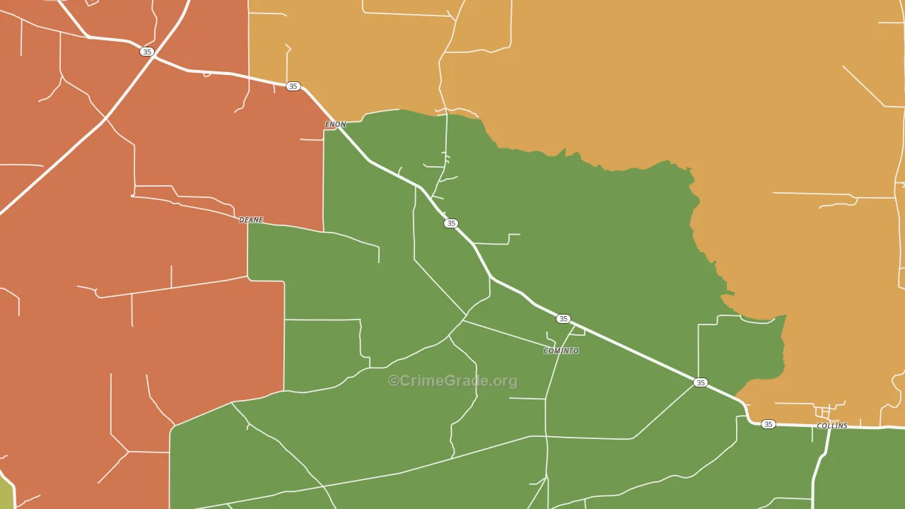 Cominto, AR Map of Assault Rates